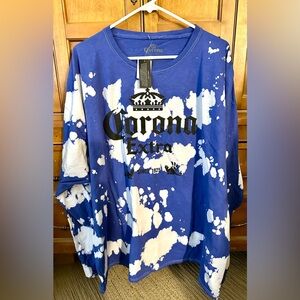 Corona Extra Blue Tie-Dye T-Shirt